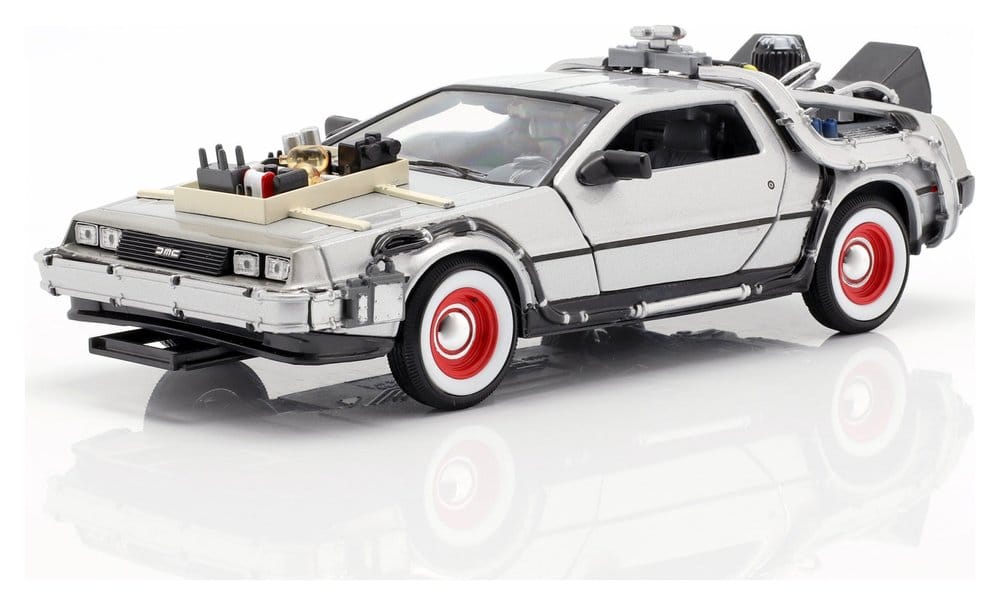 regreso al Futuro III Réplica Vehículo Diecast Model 1/24 ´81 DeLorean LK Coupe 18 cm Frikytopia