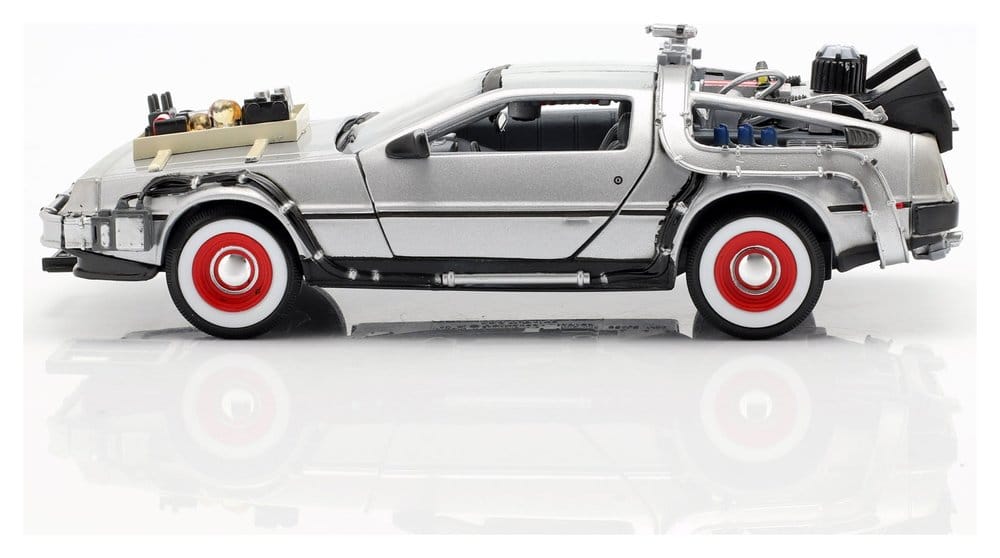 regreso al Futuro III Réplica Vehículo Diecast Model 1/24 ´81 DeLorean LK Coupe 18 cm