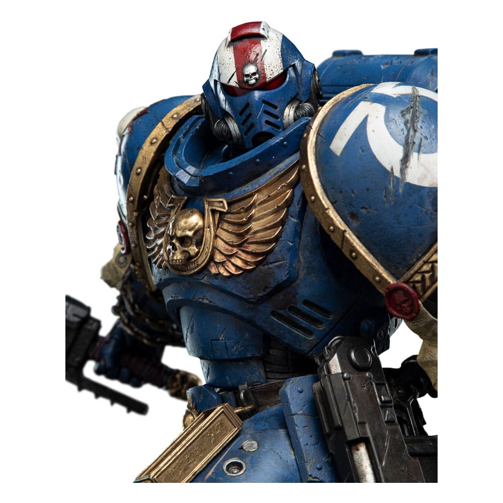 Warhammer 40,000: Space Marine 2 Estatua 1/6 Lieutenant Titus Battleline Edition 63 cm