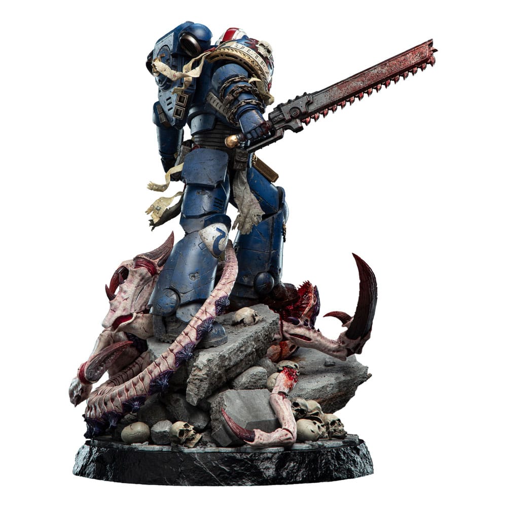 Warhammer 40,000: Space Marine 2 Estatua 1/6 Lieutenant Titus Battleline Edition 63 cm