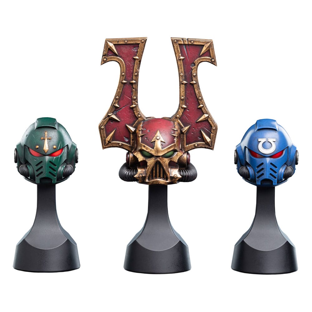 Warhammer 40,000 Réplica 1/4 Dark Angels Helm 12 cm