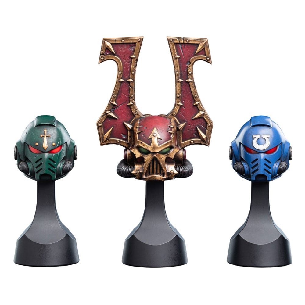 Warhammer 40,000 Réplica 1/4 Khorne Berzerker Helm 20 cm