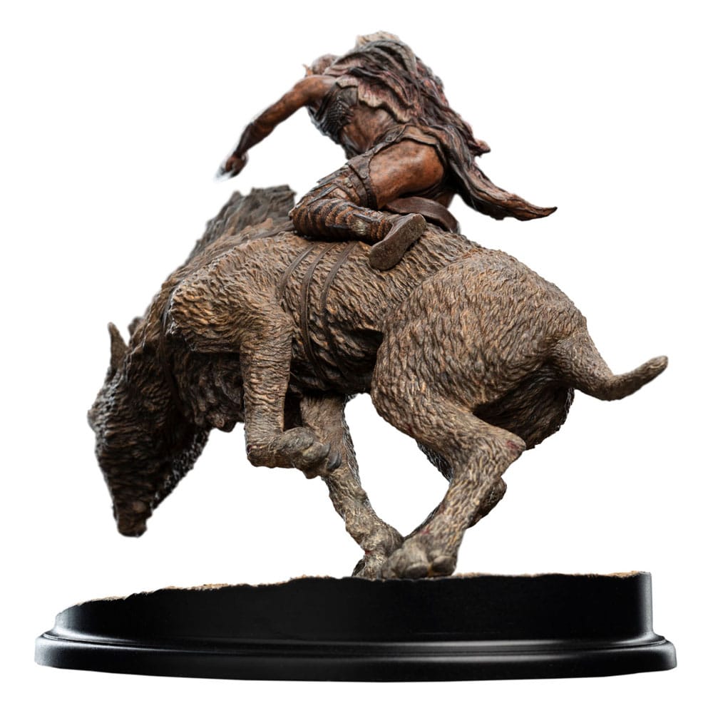 El Señor de los Anillos Estatua Sharkû on Warg 18 cm