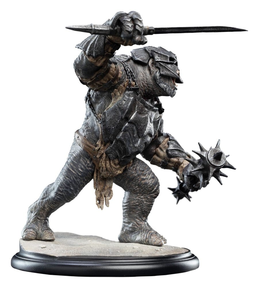 El Señor de los Anillos Estatua Olog-hai of the Black Gate 14 cm