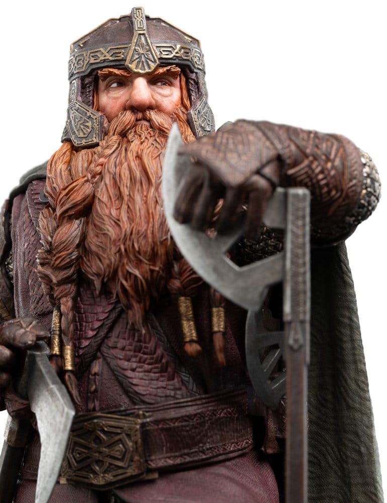 El Señor de los Anillos Estatua 1/6 Gimli, Hunter of the Plains 27 cm