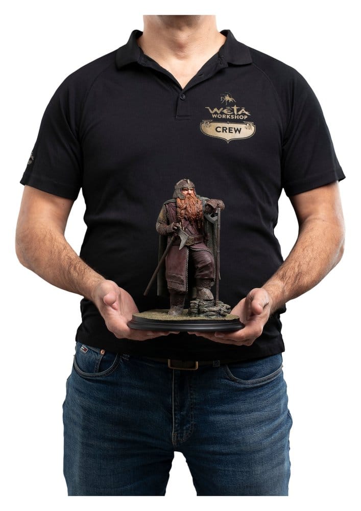 El Señor de los Anillos Estatua 1/6 Gimli, Hunter of the Plains 27 cm
