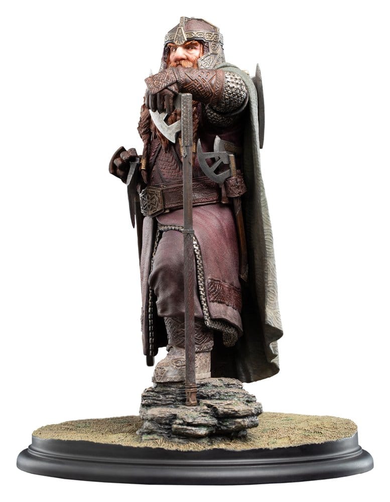El Señor de los Anillos Estatua 1/6 Gimli, Hunter of the Plains 27 cm