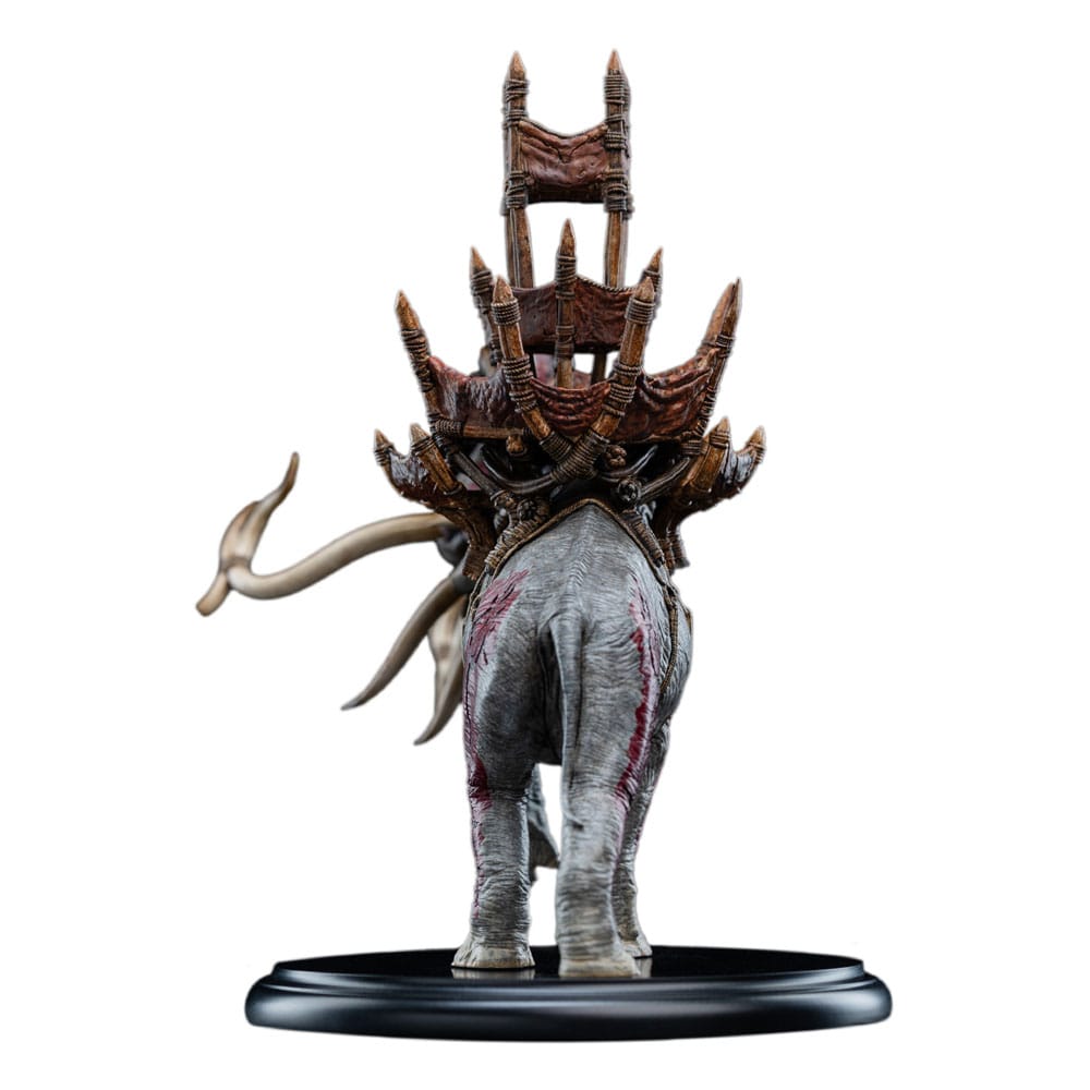 El Señor de los Anillos Estatua Mumak in Battle 17 cm