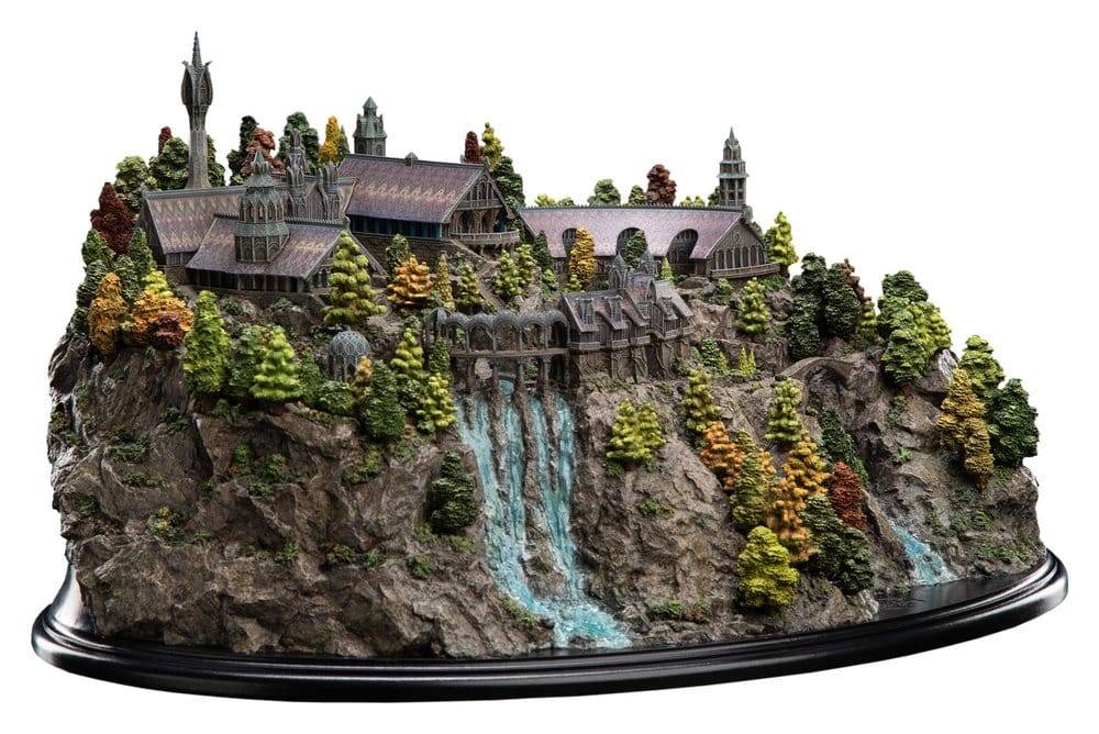 El Señor de los Anillos Diorama Rivendell Edición Limitada 28 cm
