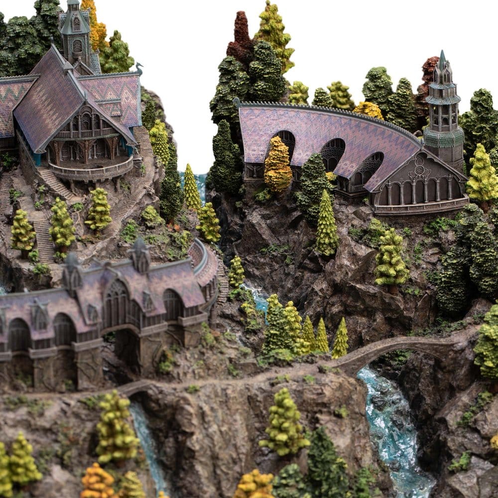 El Señor de los Anillos Diorama Rivendell Edición Limitada 28 cm