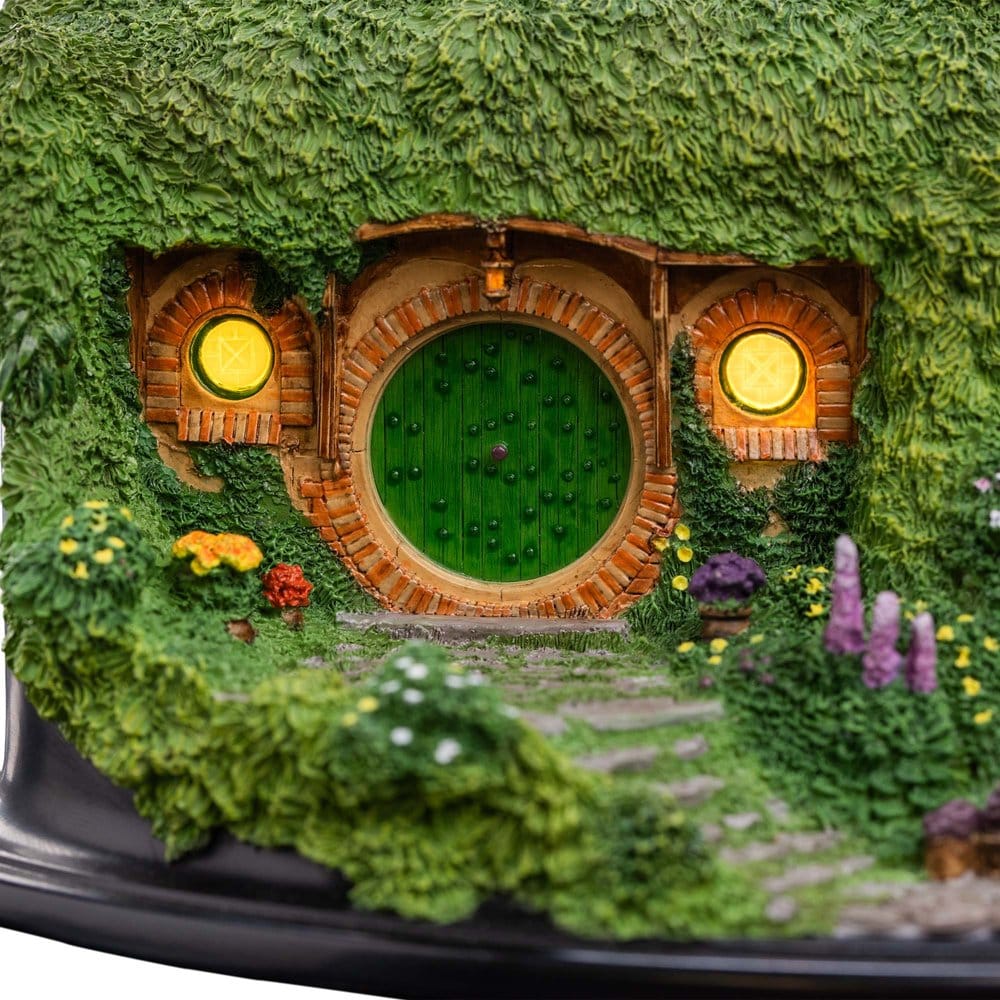 El Señor de los Anillos Entorno Hobbit Hole - Bag End - Illuminated Edition 7 cm