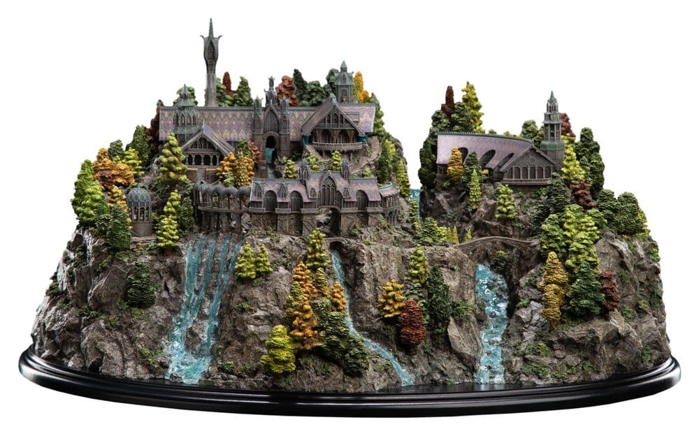 El Señor de los Anillos Entorno en Miniatura Rivendell 28 cm Frikytopia