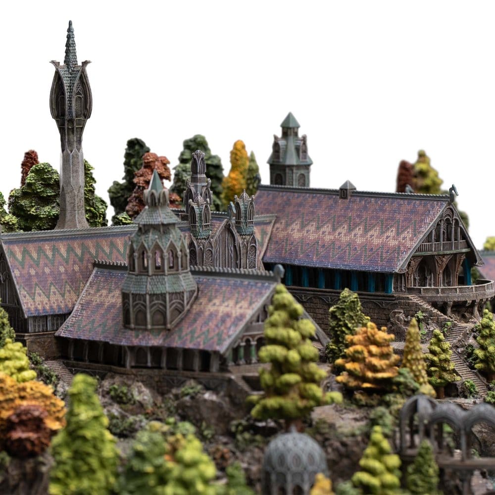 El Señor de los Anillos Entorno en Miniatura Rivendell 28 cm