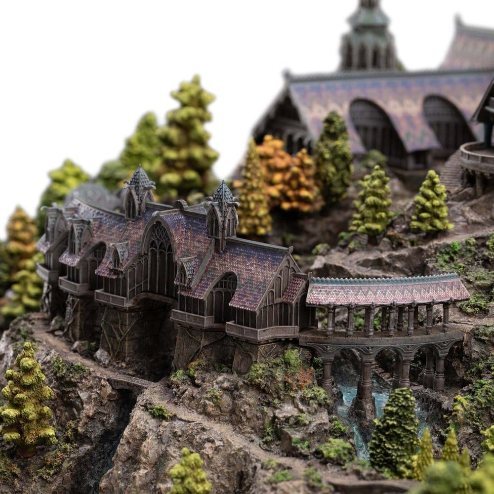 El Señor de los Anillos Entorno en Miniatura Rivendell 28 cm