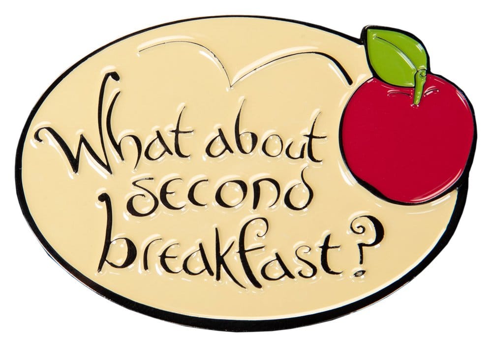 El Señor de los Anillos Imán What About Second Breakfast? (Enamel) 7 cm Frikytopia