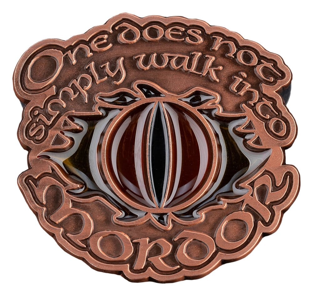 El Señor de los Anillos Pin One Does Not Simply Walk Into Mordor 4 cm Frikytopia