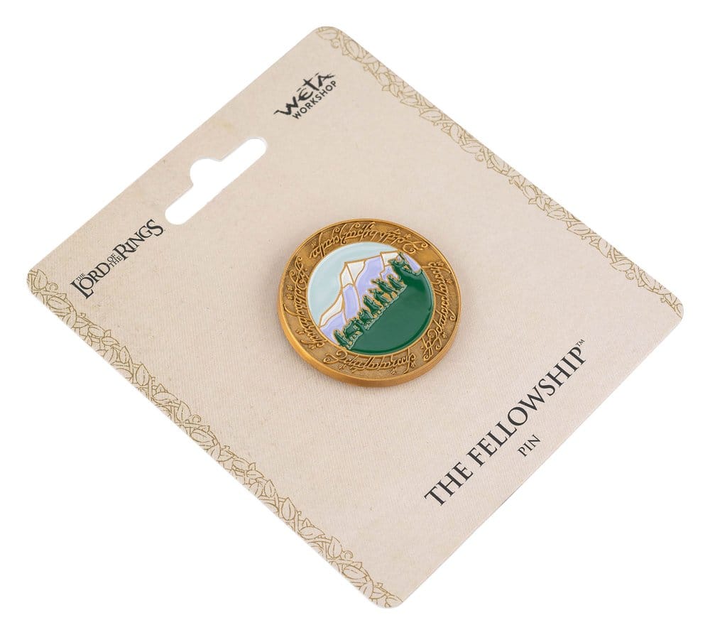 El Señor de los Anillos Pin The Fellowship 4 cm