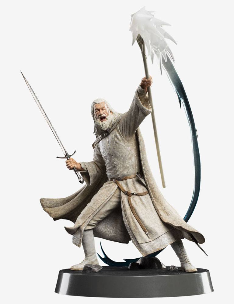 El Señor de los Anillos Figures of Fandom Estatua PVC Gandalf el Blanco 23 cm Frikytopia