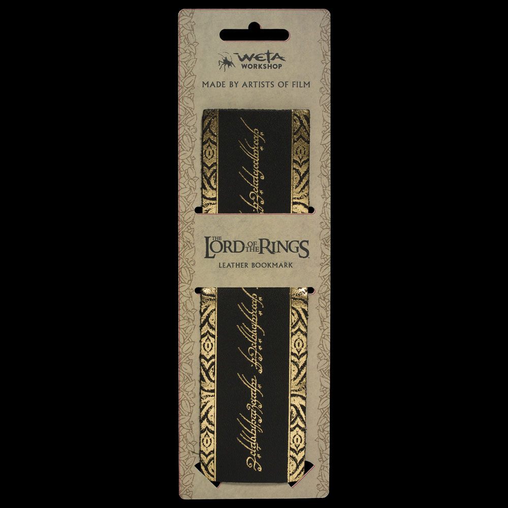El Señor de los Anillos Punto de libro The One Ring Inscription