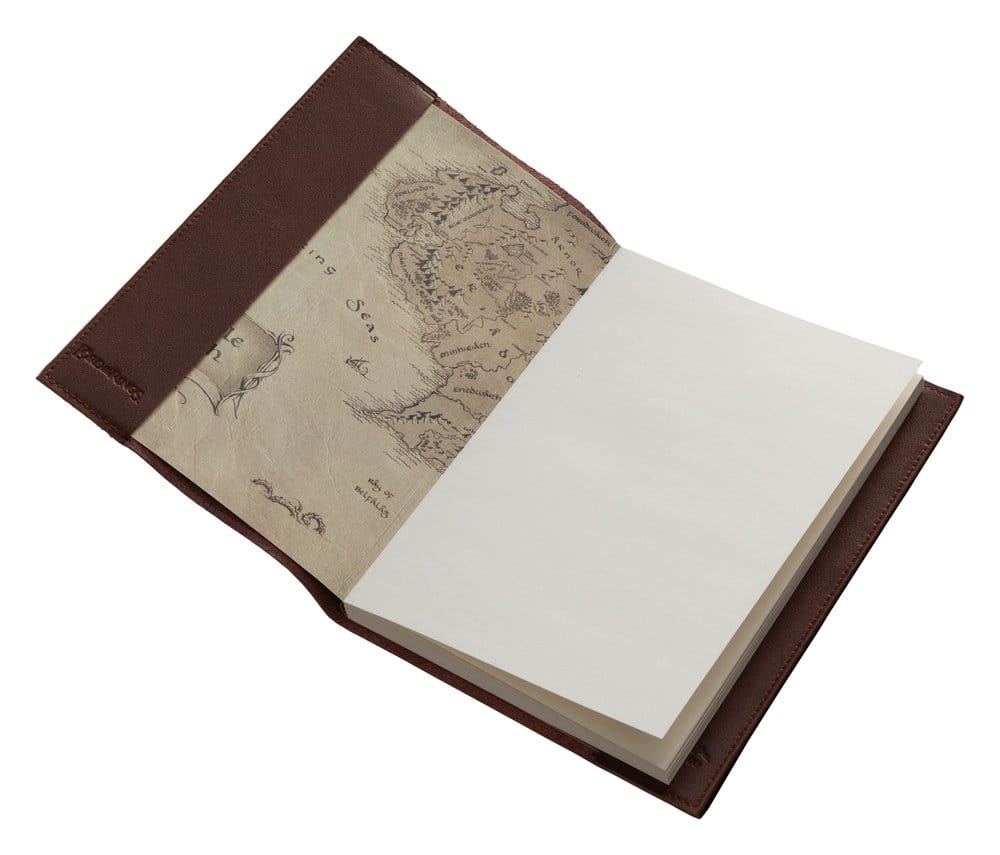 El Señor de los Anillos Cuaderno Middle-earth Leather 23 cm