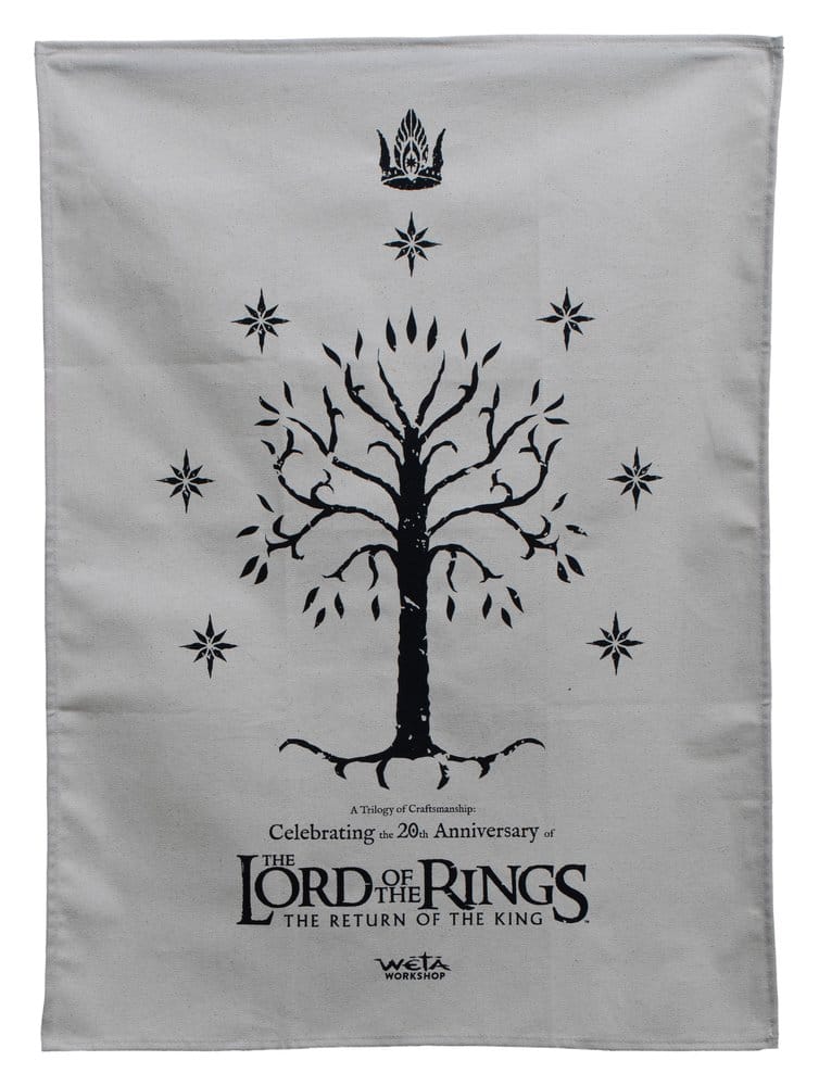 El Señor de los Anillos Paños de cocina The Return of the King: 20th Anniversary Limited Edition 50 cm Frikytopia