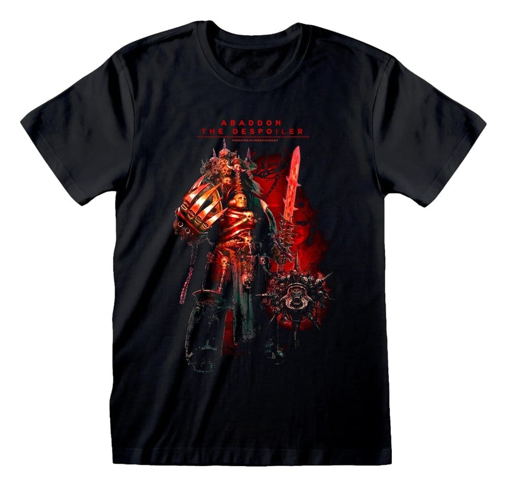 Warhammer Camiseta Abaddon The Despoiler Talla XXL