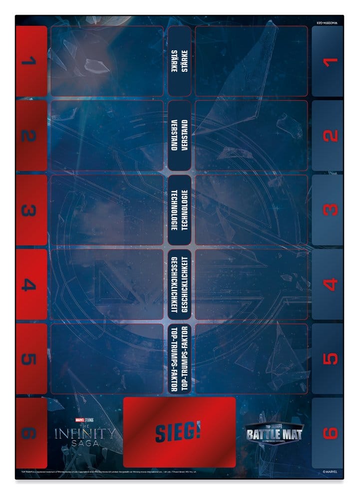 Marvel Juego de mesa BattleMat *Edición Alemana*