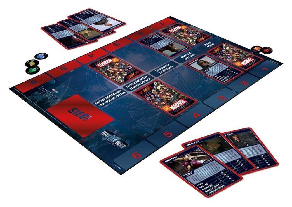 Marvel Juego de mesa BattleMat *Edición Alemana*