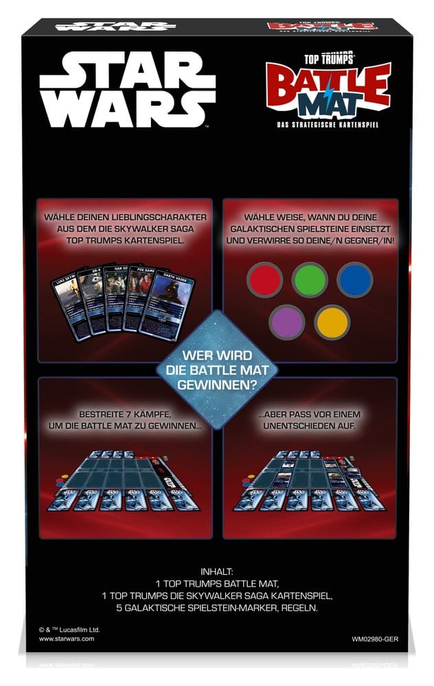 Star Wars Juego de mesa Battle Mat *Edición Alemana*