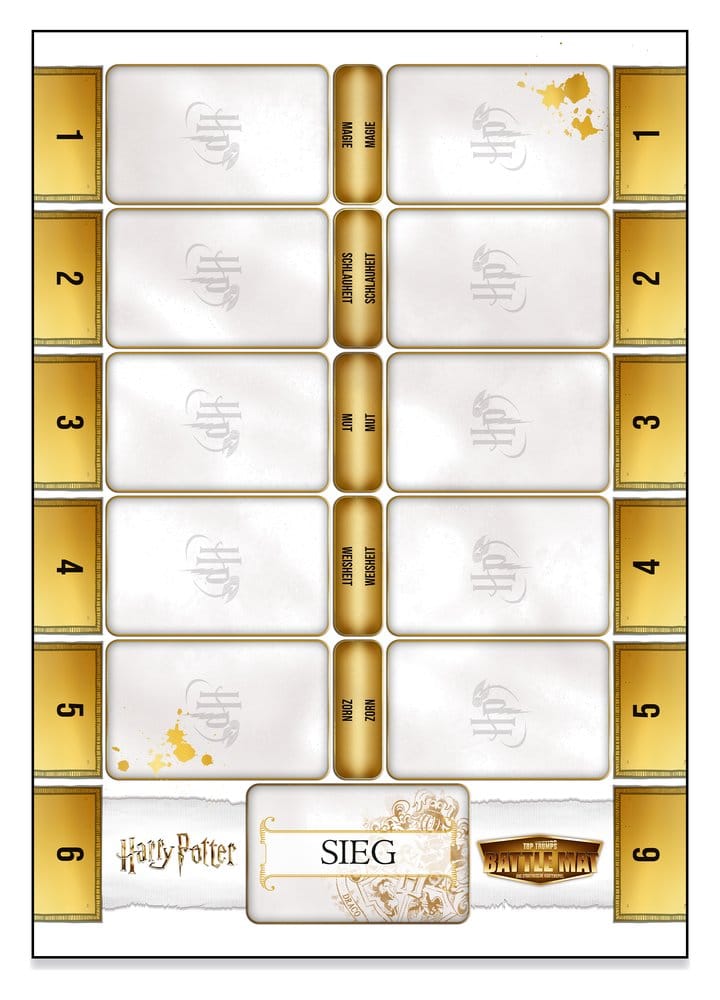Harry Potter Juego de mesa Battle Mat *Edición Alemana*