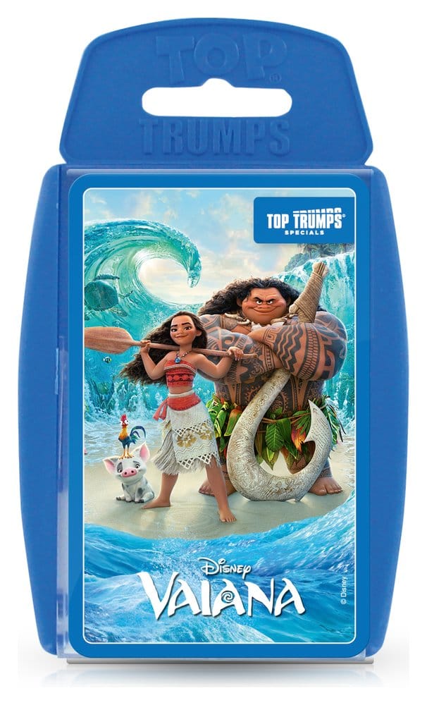 Vaiana Juego de cartas Top Trumps *Edición Alemana*
