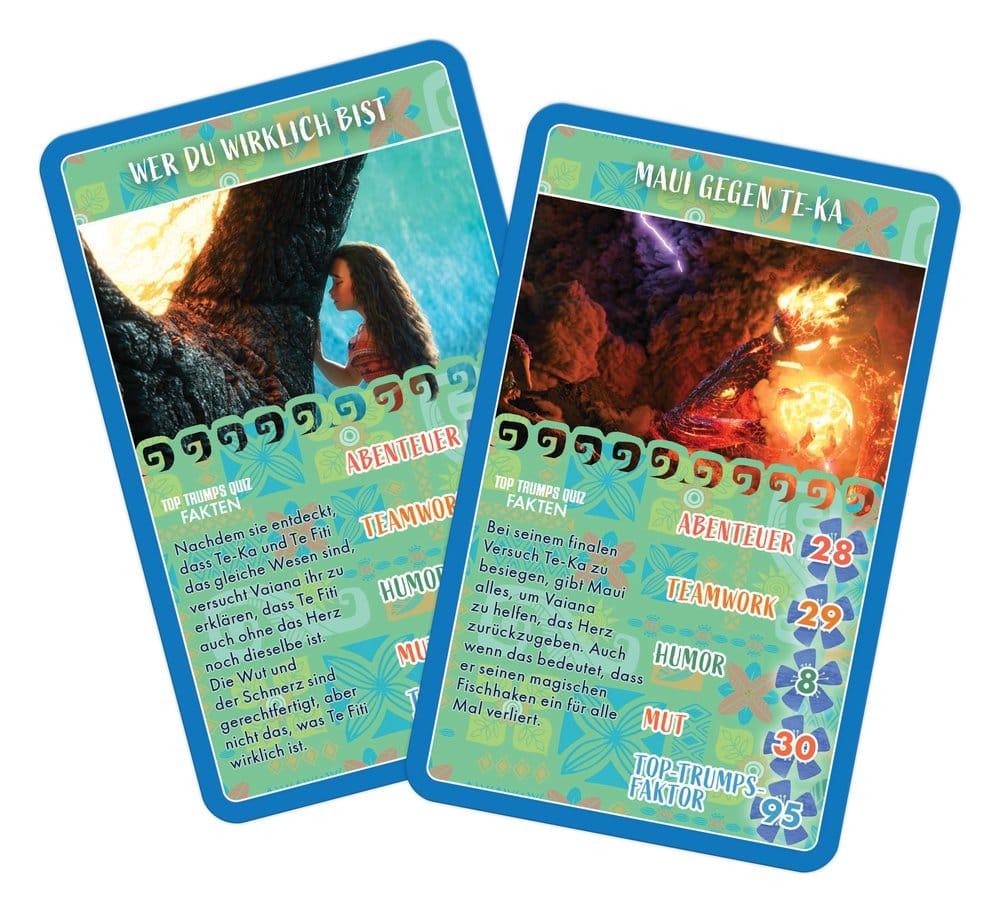 Vaiana Juego de cartas Top Trumps *Edición Alemana*