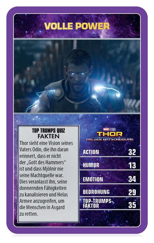 Marvel Juego de cartas Top Trumps Collectables *Edición Alemana*