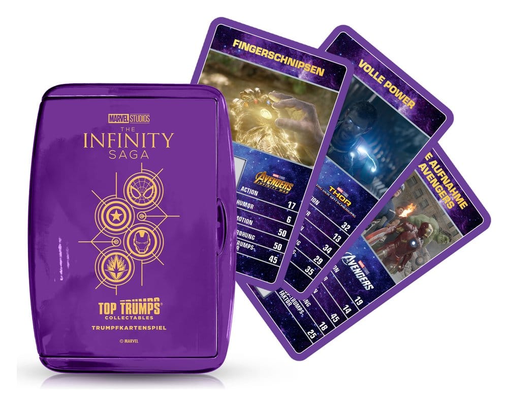 Marvel Juego de cartas Top Trumps Collectables *Edición Alemana*