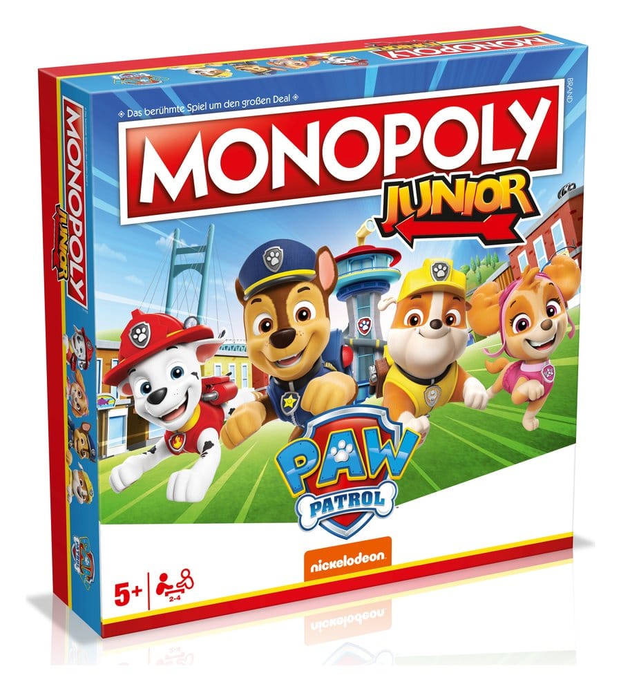 PAW Patrol Juego de Mesa Monopoly Junior *Edición Alemana*