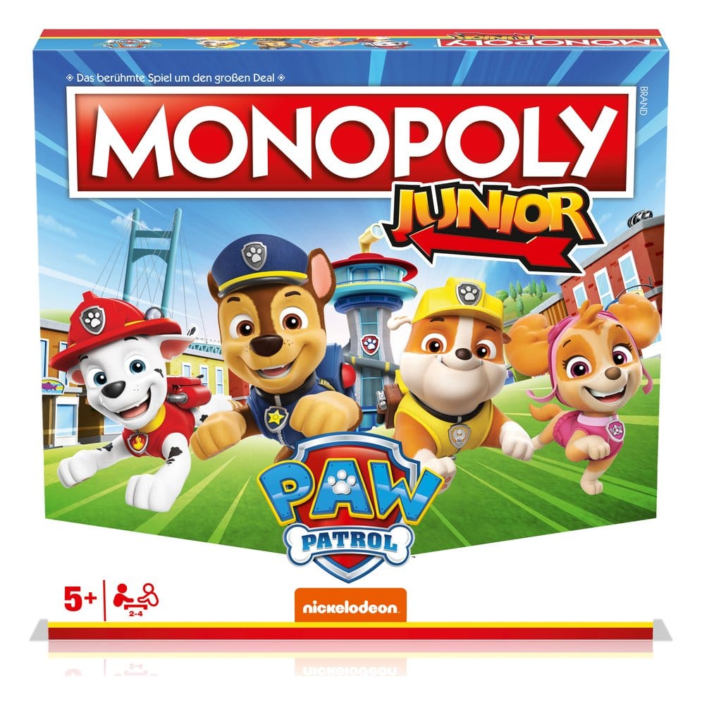 PAW Patrol Juego de Mesa Monopoly Junior *Edición Alemana*