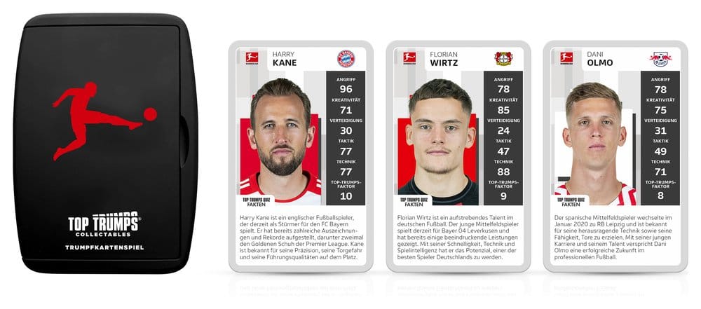 Bundesliga 2 Edition Juego de cartas Top Trumps Collectables *Edición Alemana*