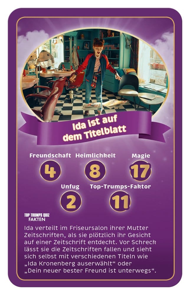 Die Schule der magischen Tiere Juego de cartas Top Trumps *Edición Alemana*