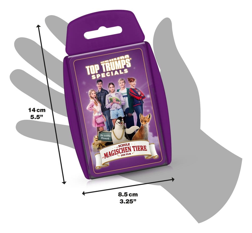 Die Schule der magischen Tiere Juego de cartas Top Trumps *Edición Alemana*