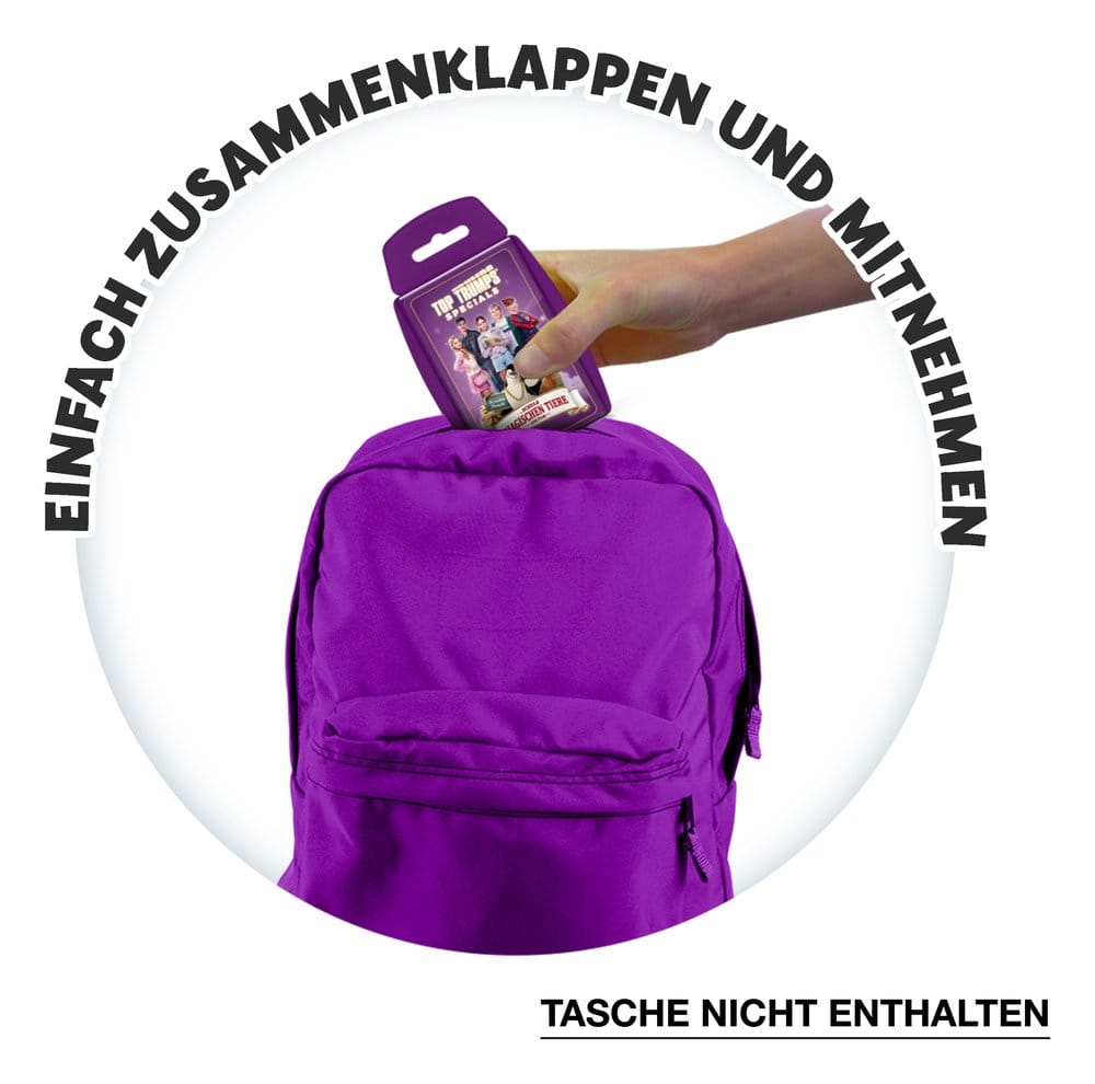 Die Schule der magischen Tiere Juego de cartas Top Trumps *Edición Alemana*