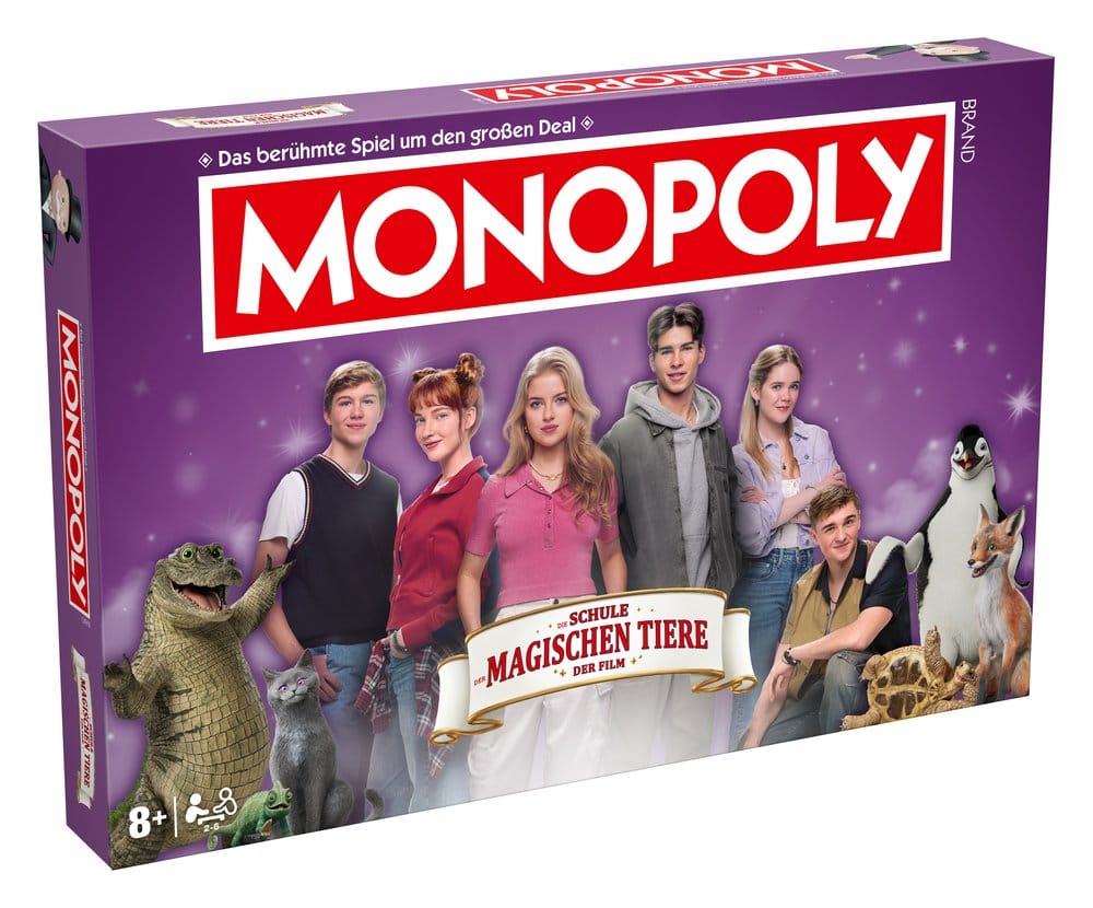 Monopoly Juego de mesa La escuela de los animales mágicos *Edición Alemán*
