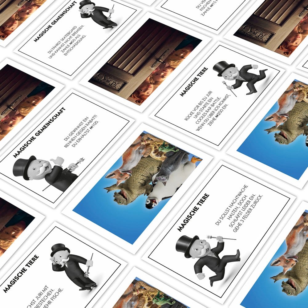 Monopoly Juego de mesa La escuela de los animales mágicos *Edición Alemán*