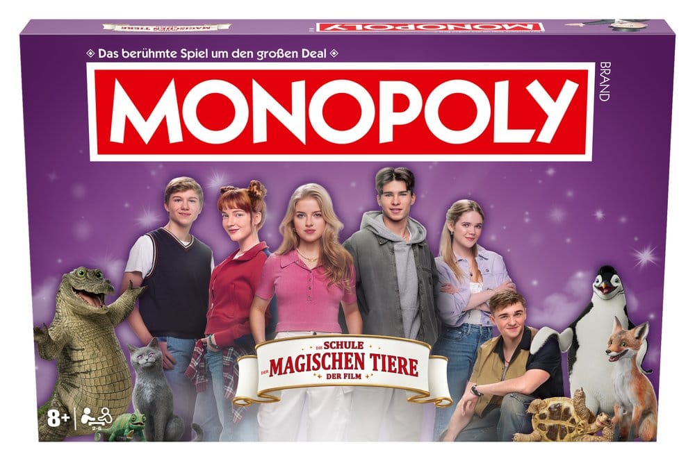 Monopoly Juego de mesa La escuela de los animales mágicos *Edición Alemán*
