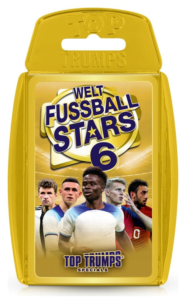 World Football Stars 6 Juego de cartas Top Trumps *Edición Alemana*