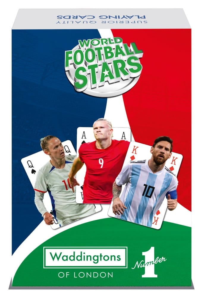 Estrellas del Fútbol Mundial No 1 Naipes *Edición Inglés*