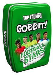 Estrellas Mundiales del Fútbol Juego de Cartas Goddit!