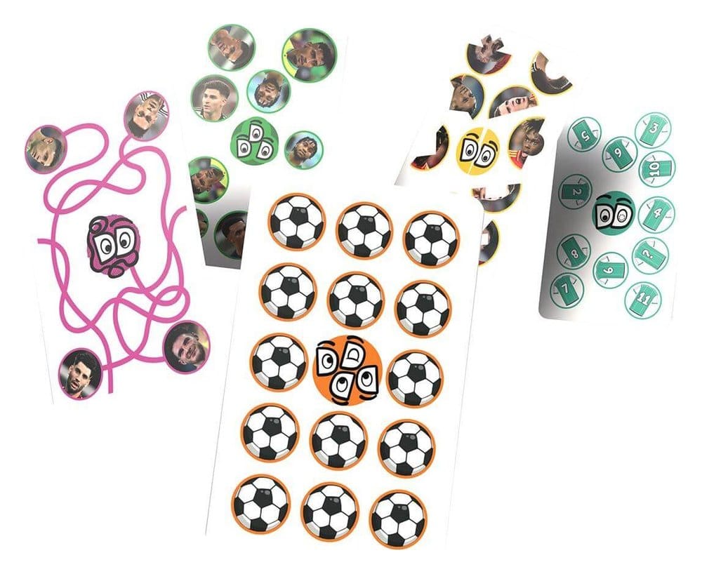 Estrellas Mundiales del Fútbol Juego de Cartas Goddit!