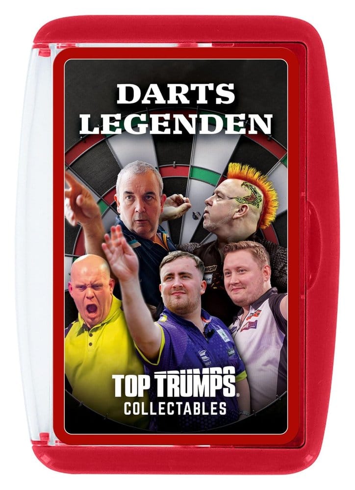Darts Top Trumps Set de regalo con dardos *Edición Alemana*