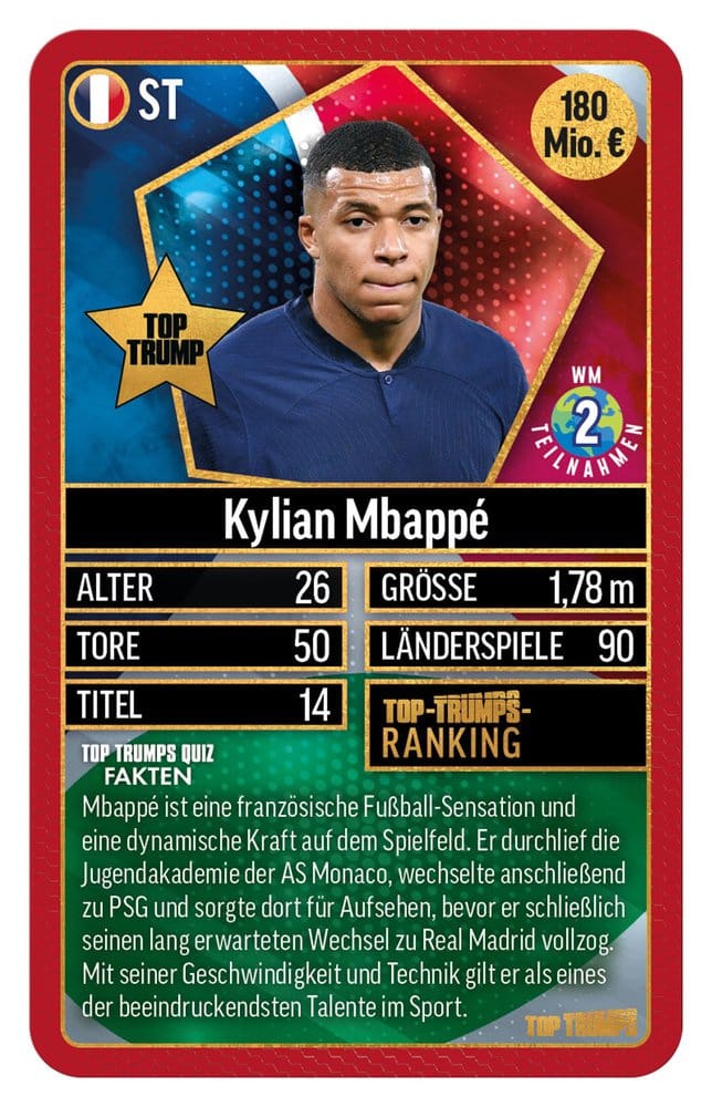 World Football Stars Juego de cartas 200 Starter Pack *Edición Alemana*