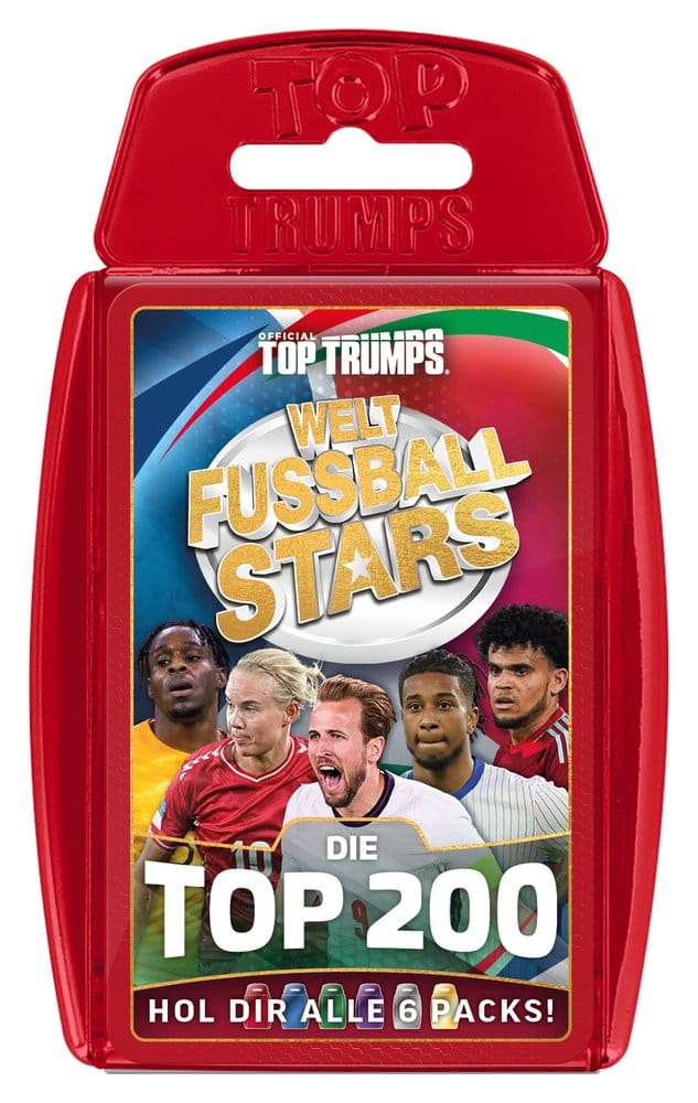 World Football Stars Juego de cartas 200 Pack 1 *Edición Alemana*